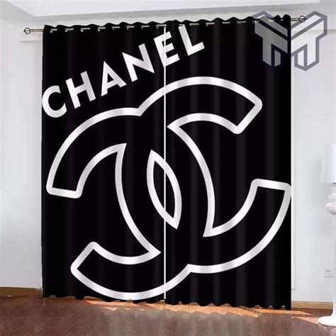 chanel curtain|chanel curtains for living room.